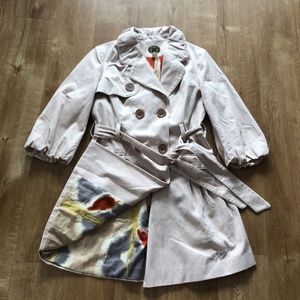 Pale pink, Idra trench,  Anthropologie